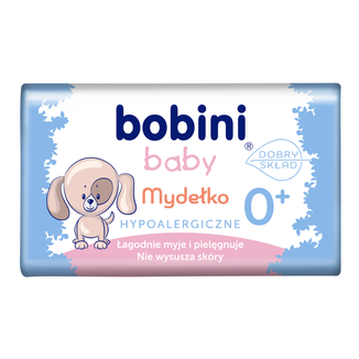 Bobini Baby, mydło w kostce dla niemowląt od 1 dnia życia i dzieci, 90 g - zdjęcie produktu