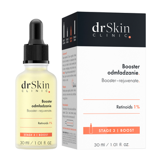 DrSkin Clinic, booster do twarzy, Odmładzanie, retinoidy 1%, 30 ml KRÓTKA DATA - zdjęcie produktu