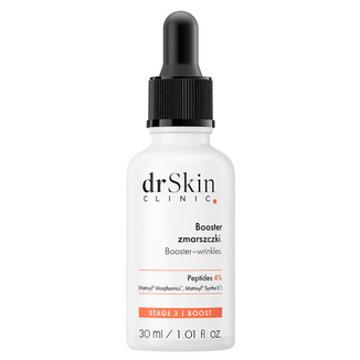DrSkin Clinic, booster do twarzy, Zmarszczki, peptydy 4%, 30 ml - zdjęcie produktu