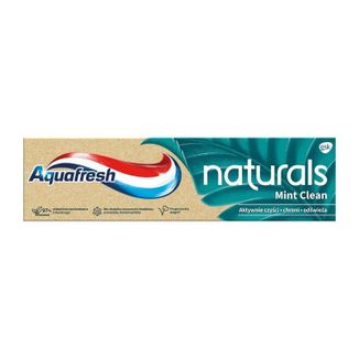 Aquafresh Naturals Mint Clean, pasta do zębów, 75 ml - zdjęcie produktu