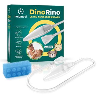 HelpMedi DinoRino, ustny aspirator kataru, od urodzenia - zdjęcie produktu