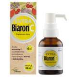 Biaron C Extra, krople dla dorosłych, dzieci i niemowląt po 6 miesiącu życia, 30 ml - miniaturka zdjęcia produktu