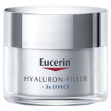 Eucerin Hyaluron-Filler, przeciwzmarszczkowy krem do twarzy na dzień z kwasem hialuronowym, skóra sucha, SPF 15, 50 ml - miniaturka zdjęcia produktu