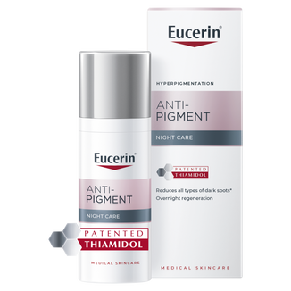 Eucerin Anti-Pigment, krem na przebarwienia do twarzy na noc z Thiamidolem, 50 ml Eucerin Anti-Pigment, krem na przebarwienia do twarzy na noc z Thiamidolem, 50 ml - zdjęcie produktu