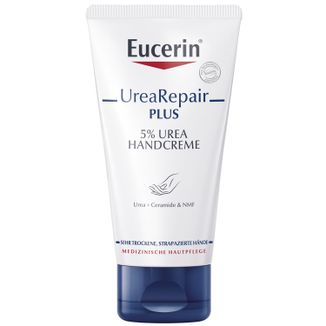 Eucerin UreaRepair Plus, krem do rąk z mocznikiem 5% do skóry suchej i szorstkiej, 75 ml - zdjęcie produktu