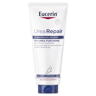 Eucerin UreaRepair Plus, krem do stóp z mocznikiem 10% do skóry bardzo suchej i szorstkiej, 100 ml Eucerin UreaRepair Plus, krem do stóp z mocznikiem 10% do skóry bardzo suchej i szorstkiej, 100 ml - zdjęcie produktu