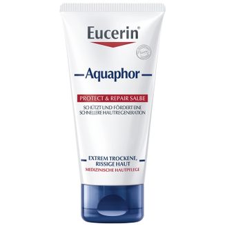 Eucerin Aquaphor, maść regenerująca do skóry suchej, popękanej i podrażnionej, 45 ml USZKODZONE OPAKOWANIE - zdjęcie produktu