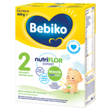 Bebiko 2 Nutriflor Expert, mleko następne, powyżej 6 miesiąca, 600 g - miniaturka zdjęcia produktu