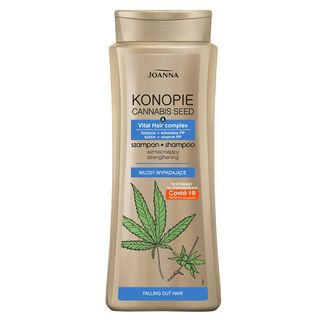 Joanna Konopie, wzmacniający szampon do włosów, 400 ml - zdjęcie produktu