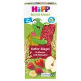 HiPP Batonik owsiany Bio, truskawki i maliny, po 1 roku, 5 x 20 g - miniaturka zdjęcia produktu
