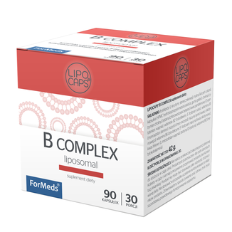 ForMeds Lipocaps B Complex Liposomal, 90 kapsułek - zdjęcie produktu