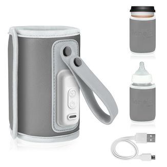 Lionelo Thermup Go Silver Baby, podgrzewacz do butelek USZKODZONE OPAKOWANIE - zdjęcie produktu