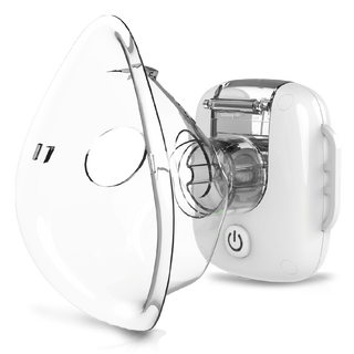 Lionelo Nebi Air Mask White, inhalator siateczkowy z nebulizatorem, przenośny - zdjęcie produktu