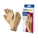 Actimove Arthritis Care Gloves, rękawiczki dla osób z zapaleniem stawów, beżowe, rozmiar M, 1 para  USZKODZONE OPAKOWANIE - miniaturka zdjęcia produktu