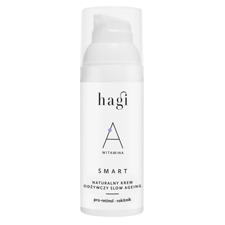 Hagi Smart A, naturalny krem odżywczy Slow Agine z pro-retinolem i rokitnikiem, 50 ml - zdjęcie produktu