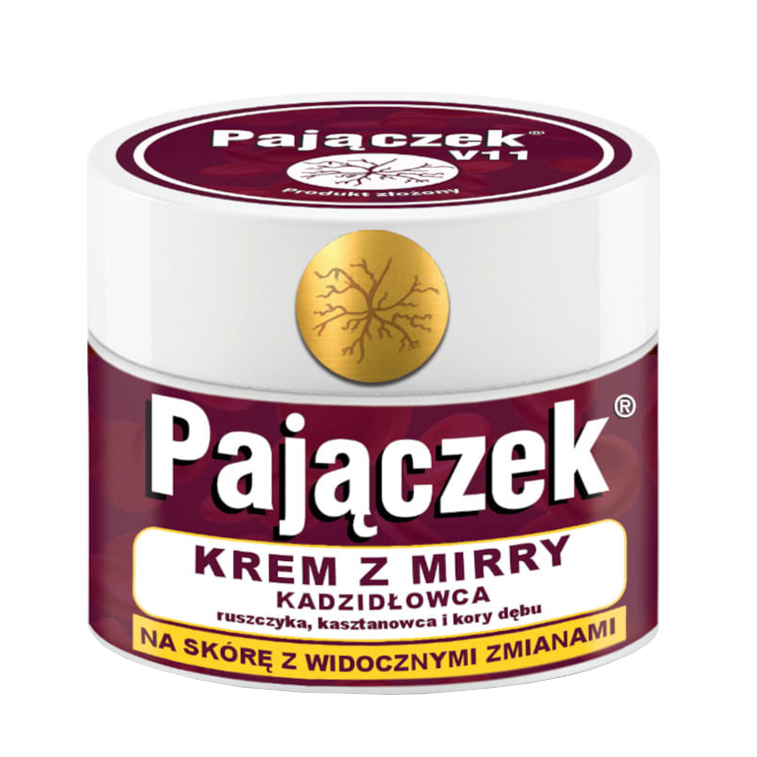 Nieznana Pajączek V11, krem z mirry, 150 ml — Składniki i ocena