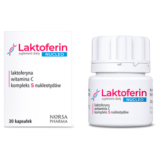 Laktoferin Nucleo, 30 kapsułek - zdjęcie produktu