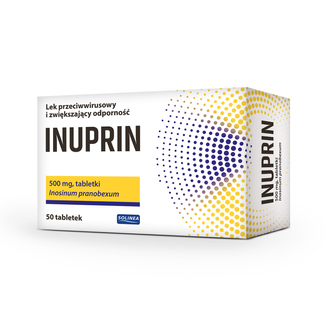 Inuprin 500 mg, 50 tabletek KRÓTKA DATA - zdjęcie produktu