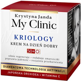 Janda My Clinic Kriology 50+, krem do twarzy na dzień dobry, 50 ml - zdjęcie produktu