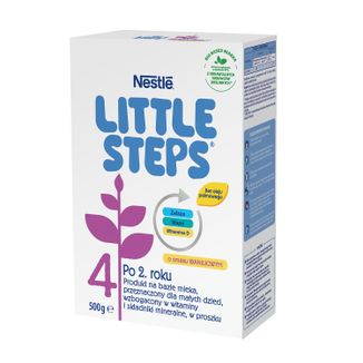 Nestle Little Steps 4, produkt na bazie mleka dla dzieci po 2 roku, smak waniliowy, 500 g - zdjęcie produktu