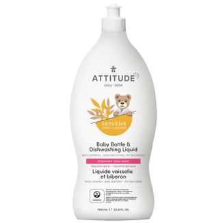 Attitude Sensitive Skin Baby, naturalny płyn do mycia butelek i naczyń dla niemowląt, 700 ml - zdjęcie produktu