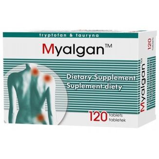 Myalgan, 120 tabletek USZKODZONE OPAKOWANIE Myalgan, 120 tabletek USZKODZONE OPAKOWANIE - zdjęcie produktu