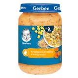 Gerber Zupka, krupniczek drobiowy z warzywami, po 9 miesiącu, 190 g - miniaturka zdjęcia produktu
