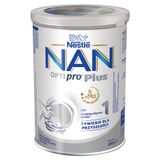 Nestle NAN Optipro Plus 1 5HMO, mleko początkowe dla niemowląt od urodzenia, 400 g USZKODZONE OPAKOWANIE - miniaturka zdjęcia produktu