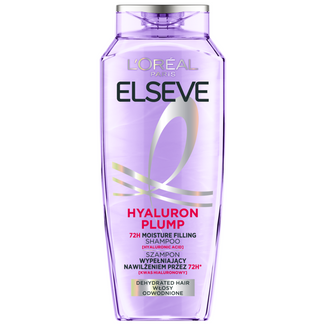 L'Oreal Elseve Hyaluron Plump, szampon wypełniający nawilżeniem do włosów odwodnionych, 400 ml - zdjęcie produktu