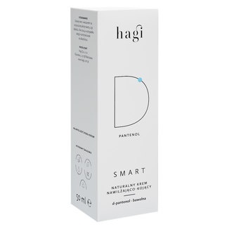 Hagi Smart D, naturalny krem nawilżająco-kojący z D-pantenolem, 50 ml - zdjęcie produktu