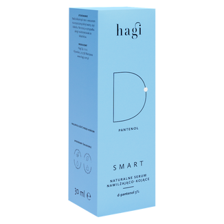 Hagi Smart D, naturalne serum nawilżająco-kojące z D-pantenolem 3%, 30 ml - zdjęcie produktu
