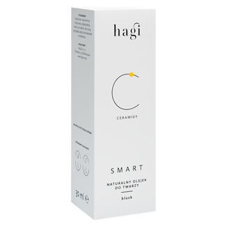 Hagi Smart C, naturalny olejek do twarzy z ceramidami, Blask, 30 ml - zdjęcie produktu