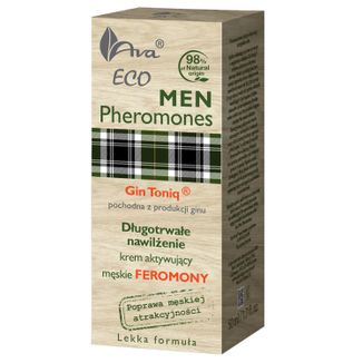 Ava Eco Men Pheromones, nawilżający krem do twarzy, 50 ml - zdjęcie produktu