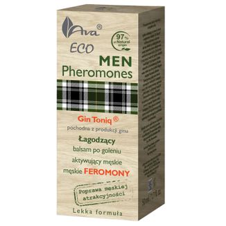 Ava Eco Men Pheromones, łagodzący balsam po goleniu, 50 ml - zdjęcie produktu