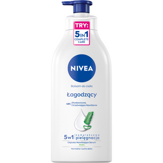 Nivea, łagodzący balsam do ciała, skóra normalna i sucha, 625 ml - zdjęcie produktu