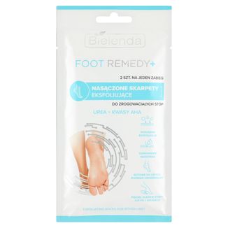 Bielenda Foot Remedy, skarpety eksfoliujące do zrogowaciałych stóp, 2 sztuki - zdjęcie produktu