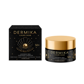 Dermika Luxury Caviar 50+, kawiorowy krem wypełniający zmarszczki, 50 ml - zdjęcie produktu