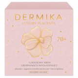 Dermika Luxury Placenta 70+, luksusowy krem ujędrniająco-wygładzający, 50 ml - miniaturka zdjęcia produktu