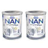 Zestaw Nestle NAN Optipro Plus 2 HMO, mleko następne dla niemowląt powyżej 6 miesiąca, 2 x 800 g - miniaturka zdjęcia produktu