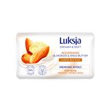 Luksja Creamy & Soft, kremowe mydło w kostce, odżywcze, migdały i masło shea, 90 g - miniaturka zdjęcia produktu