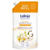 Luksja Creamy & Soft, kremowe mydło w płynie, relaksujące, jaśmin i wanilia, zapas, 900 ml - miniaturka zdjęcia produktu