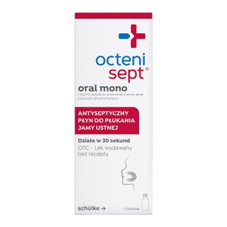 Octenisept Oral Mono 1 mg/ml, roztwór do stosowania w jamie ustnej, 250 ml - zdjęcie produktu