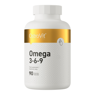 OstroVit Omega 3-6-9, 90 kapsułek OstroVit Omega 3-6-9, 90 kapsułek - zdjęcie produktu