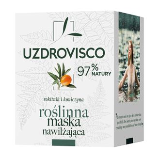 Uzdrovisco Rokitnik, roślinna maska nawilżająca, 50 ml - zdjęcie produktu