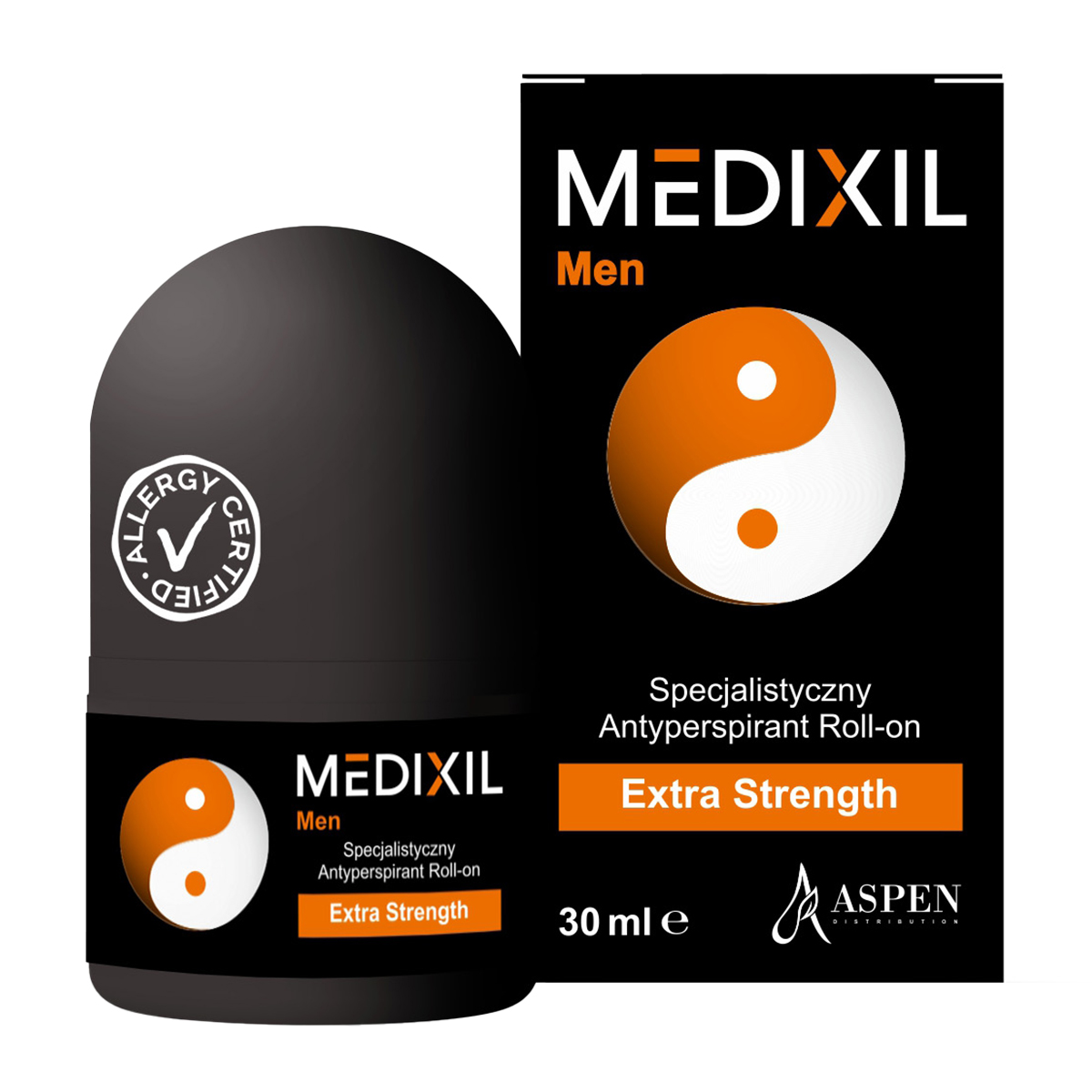 Medixil Medixil Men, antyperspirant roll-on, 30 ml — Składniki i ocena