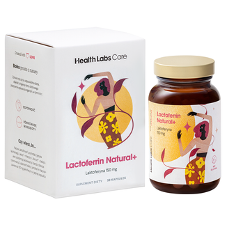 Health Labs Lactoferrin Natural+, laktoferyna, 30 kapsułek Health Labs Lactoferrin Natural+, laktoferyna, 30 kapsułek - zdjęcie produktu
