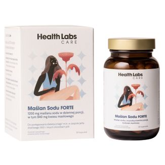 Health Labs Maślan Sodu Forte, 60 kapsułek - zdjęcie produktu