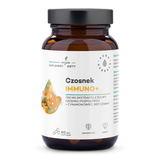 Aura Herbals Czosnek Immuno+, 60 kapsułek Aura Herbals Czosnek Immuno+, 60 kapsułek - miniaturka zdjęcia produktu