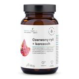 Aura Herbals Czerwony Ryż + Karczoch, 60 kapsułek - miniaturka zdjęcia produktu