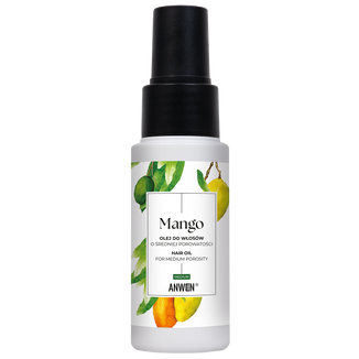 Anwen Mango, olej do włosów średnioporowatych, 50 ml Anwen Mango, olej do włosów średnioporowatych, 50 ml - zdjęcie produktu